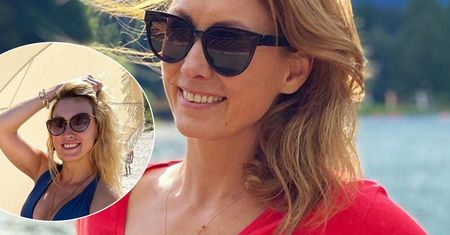 Anna Kalczyńska urządziła sesję na plaży, ale nie spodziewała się, że ktoś przyćmi jej apetyczne kształty. To nie o niej dzisiaj rozpisują się media