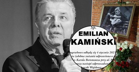 Pogrzeb Emiliana Kamińskiego. Rodzina zmarłego wystosowała szczególną prośbę o pomoc. Serce się kraje na widok nekrologu
