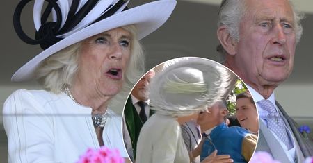 Królowa Camilla w centrum plotek. Na nagraniu widać, jak mężczyzna ją przytula i całuje! Króla aż zamurowało!