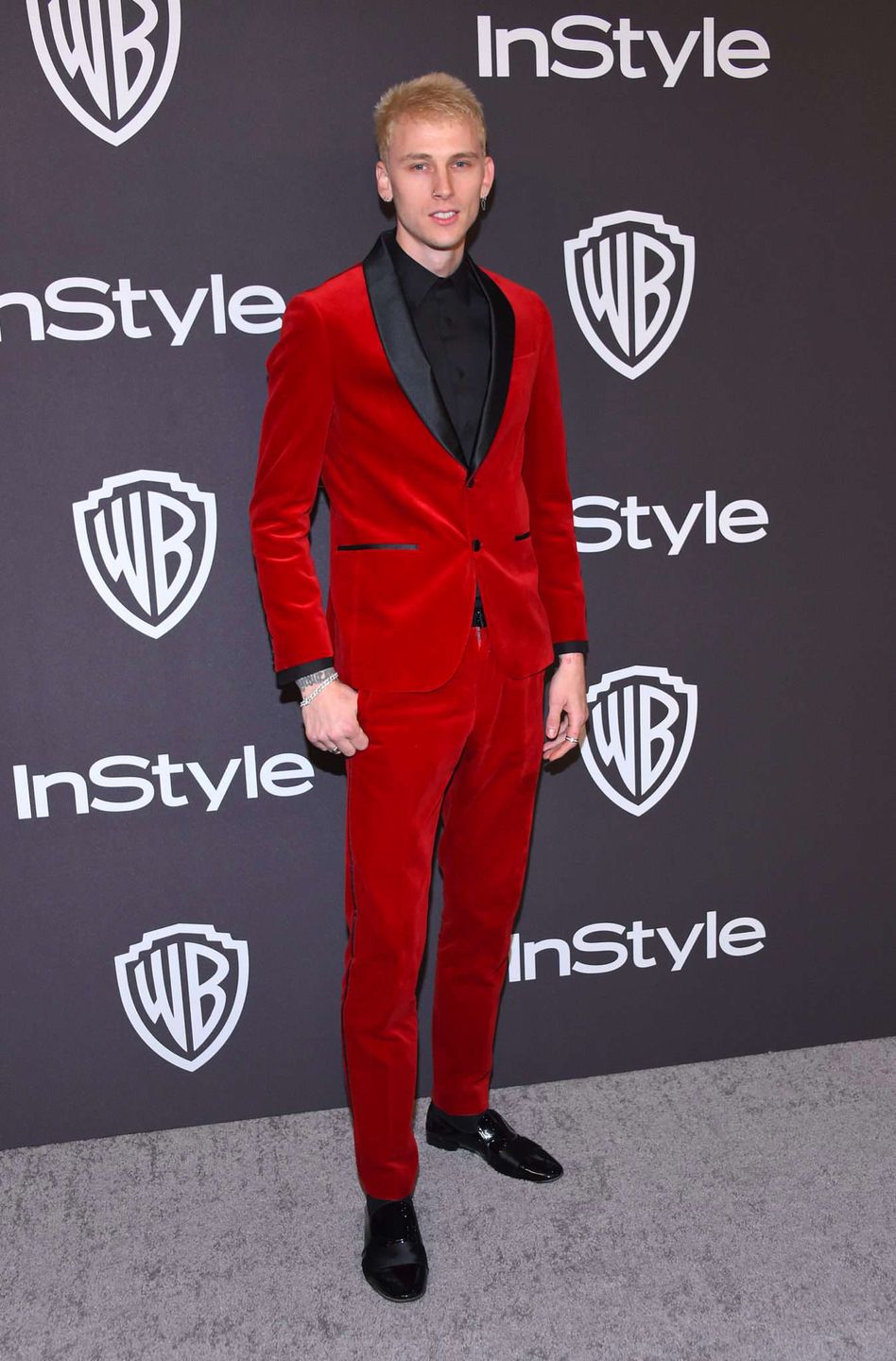 Machine Gun Kelly - Złote Globy 2019 after party InStyle
