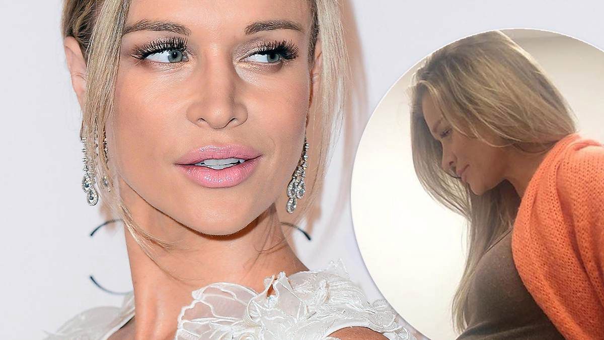 Joanna Krupa pokazała zdjęcie tydzień przed porodem. Jej brzuszek jest gigantyczny