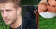 Antek Królikowski odwiedził syna. Pod domem czekali na niego paparazzi. Na spotkanie z Vincentem nie przyszedł sam
