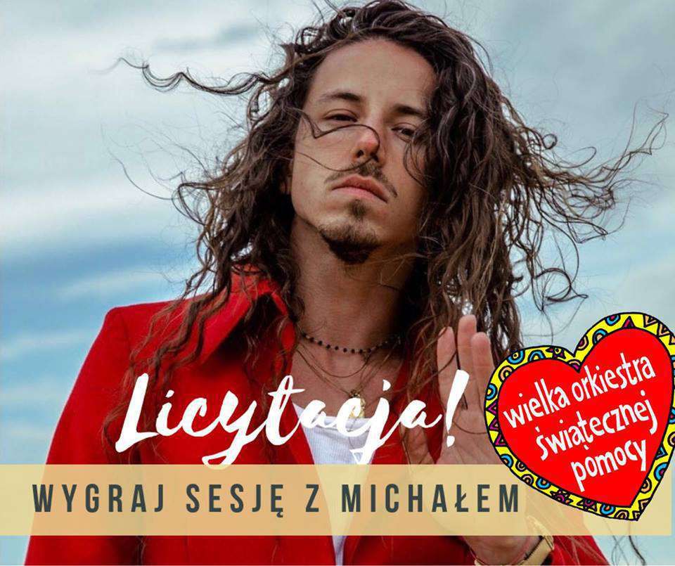 Michał Szpak dla WOŚP