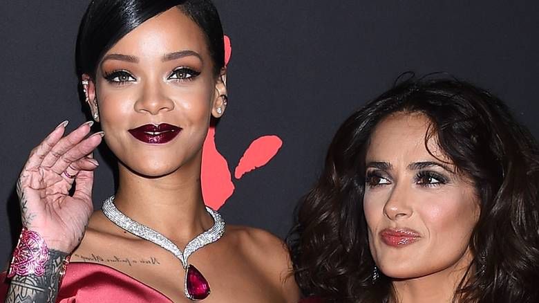 December 11, 2014  Beverly Hills, Ca.
Rihanna and Salma Hayek
The First Annual Diamond Ball held at The Vineyard
© Tammie Arroyo/AFF-USA.com