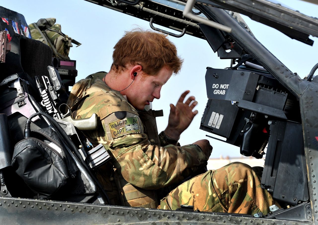 Harry w Afganistanie w 2012 roku