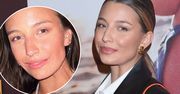 Julia Wieniawa pręży się w sukni z mega głębokim dekoltem. Dodatek jeszcze bardziej podnosi temperaturę