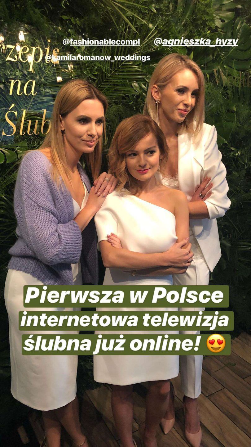 Agnieszka Hyży - Przepis na ślub, konferencja promująca