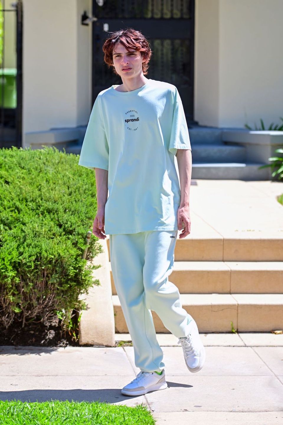 Finn Wolfhard w ubraniach z kolekcji Sprandi (mat. pras.)
