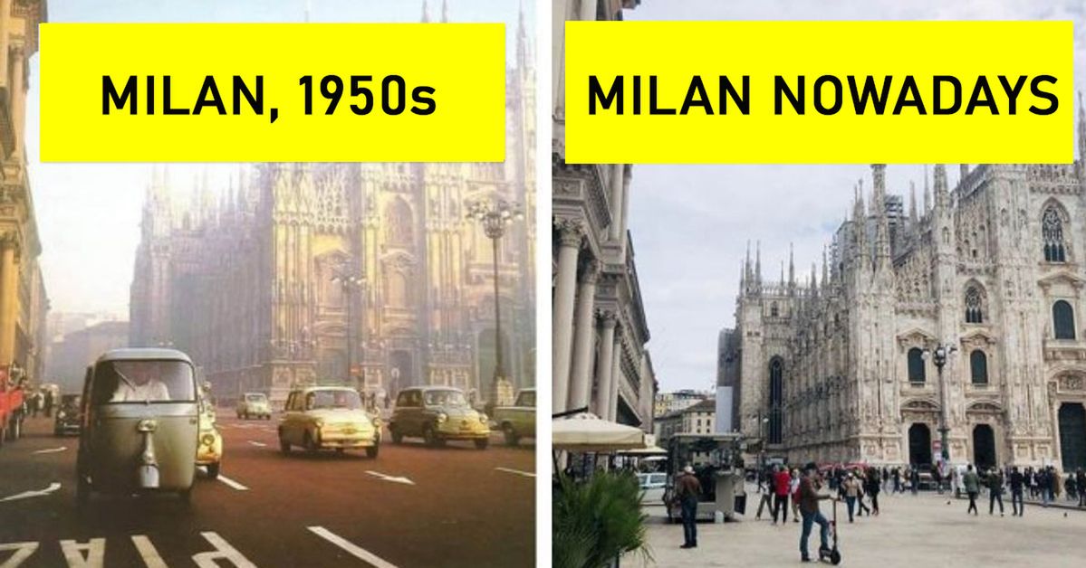 17 Photos That Show How Well-Known Places Have Changed