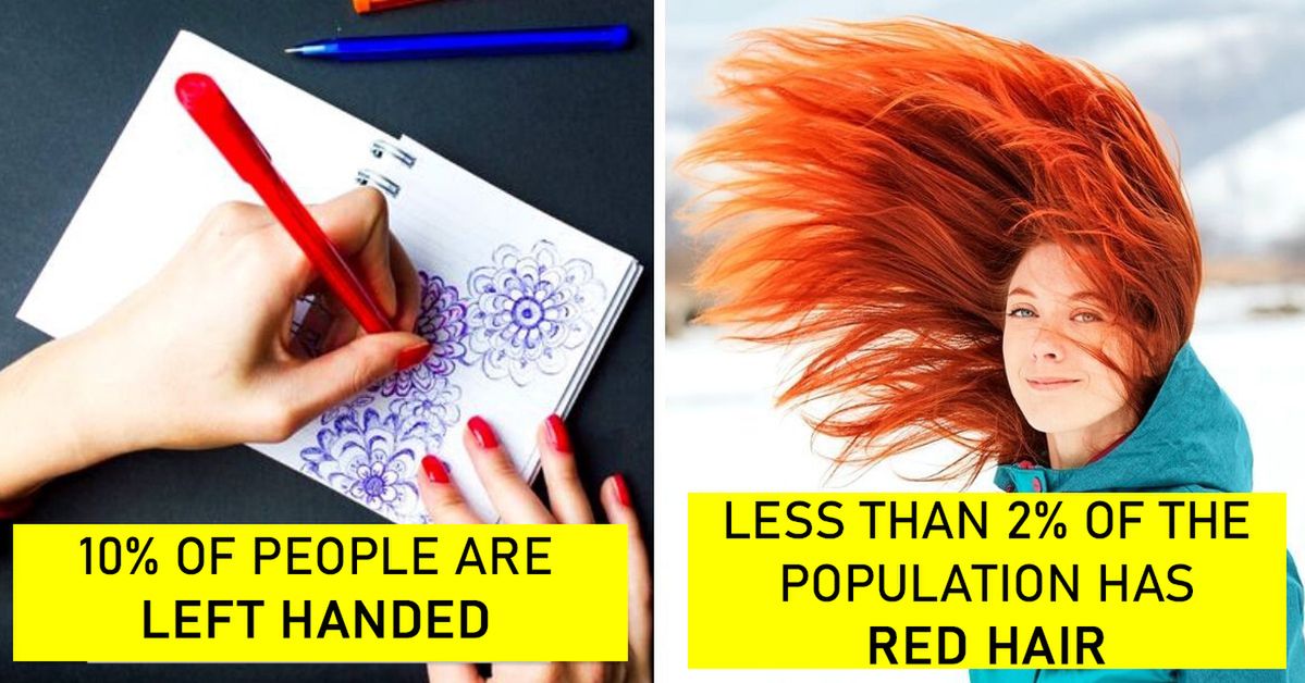 21 Features and Abilities That Only a Small Percentage of People Have