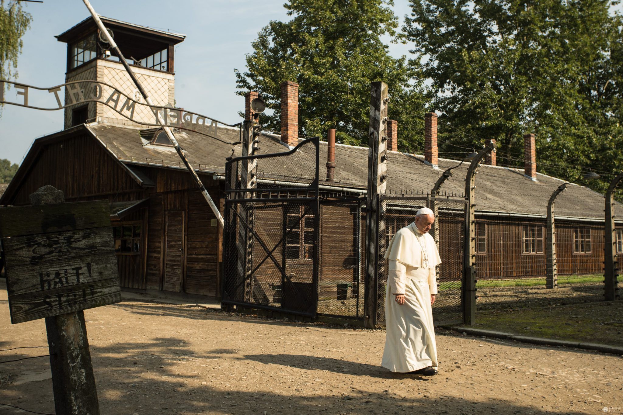 Papież Franciszek w Auschwitz-Birkenau