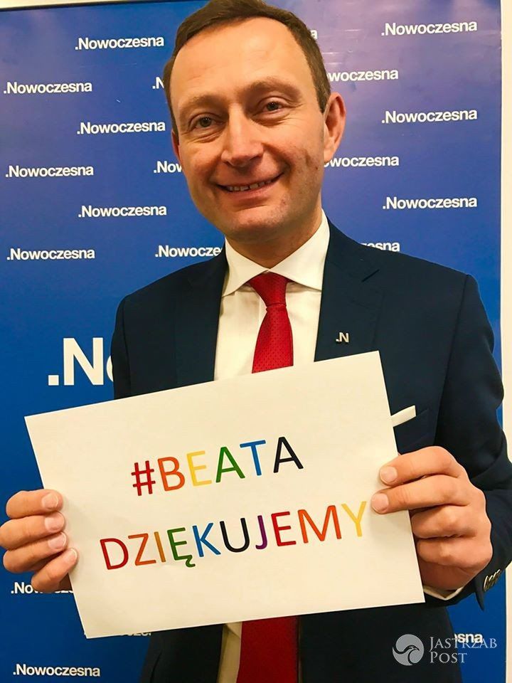 Paweł Rabiej wspiera akcję #beatadziekujemy