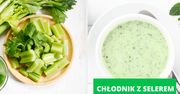 Nietypowy chłodnik z selerem i mocno pikantnym dodatkiem. Od razu orzeźwia i dodaje energii