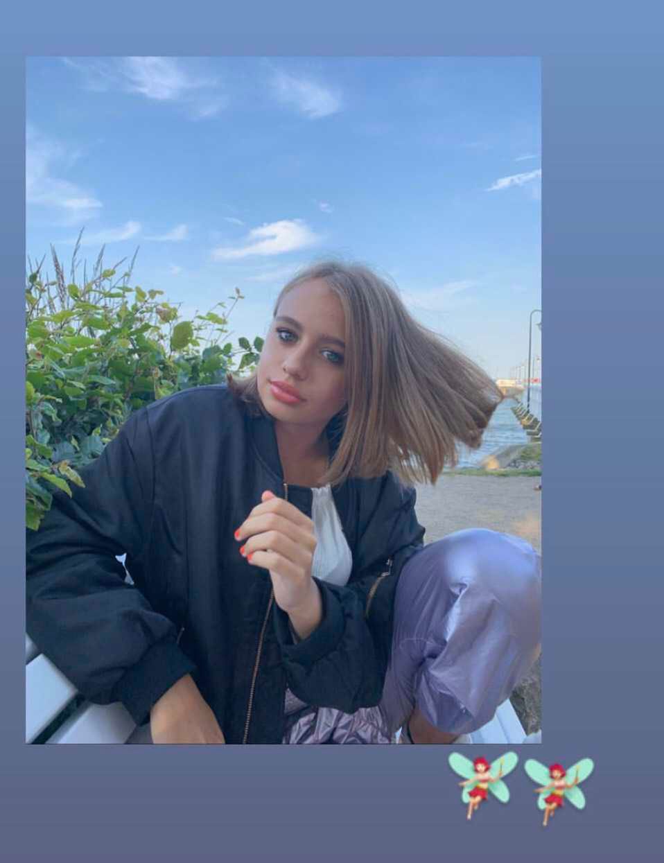 Oliwia Bieniuk na wakacjach