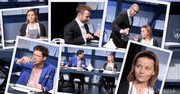 Małgorzata Foremniak, Szymon Bobrowski, Wojciech Malajkat i inni na próbie medialnej spektaklu "Imię"