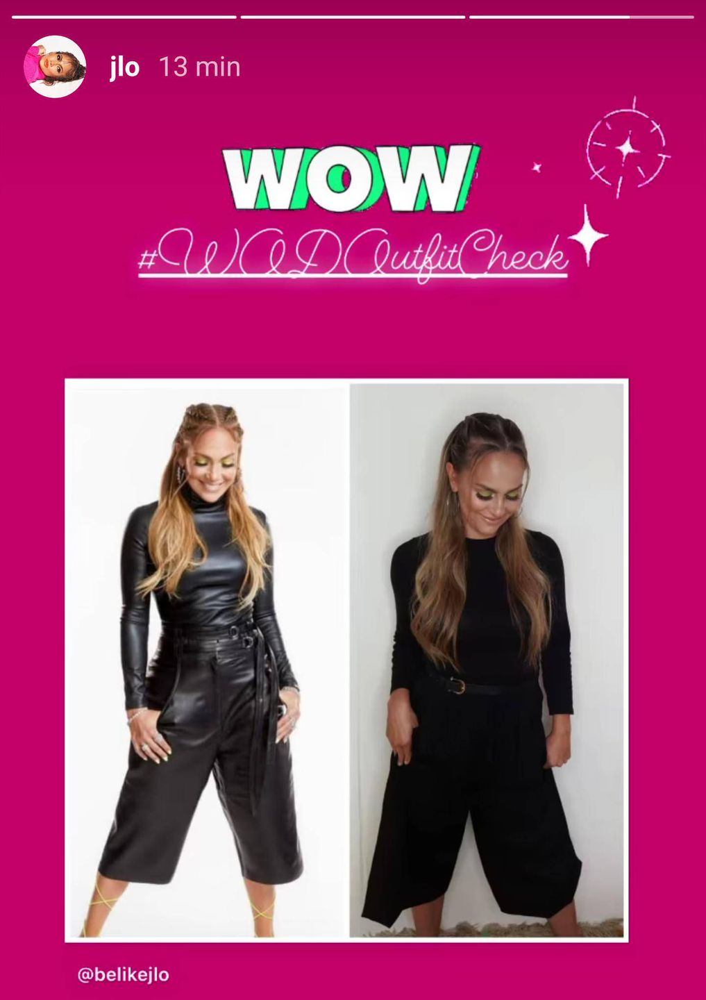 Jennifer Lopez udostępniła post Moniki Chojdak