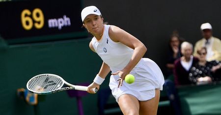 Iga Świątek poza Wimbledonem.