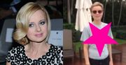 Jolanta Pieńkowska zrobiła splasha w koszulce polskiej marki