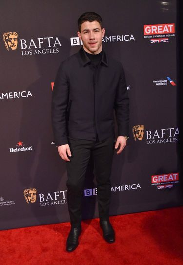 Nick Jonas - BAFTA Los Angeles Tea Party 2018 (Złote Globy 2018)