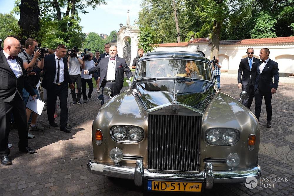 Zdjęcia z kościoła ze ślubu Agnieszki Radwańskiej
