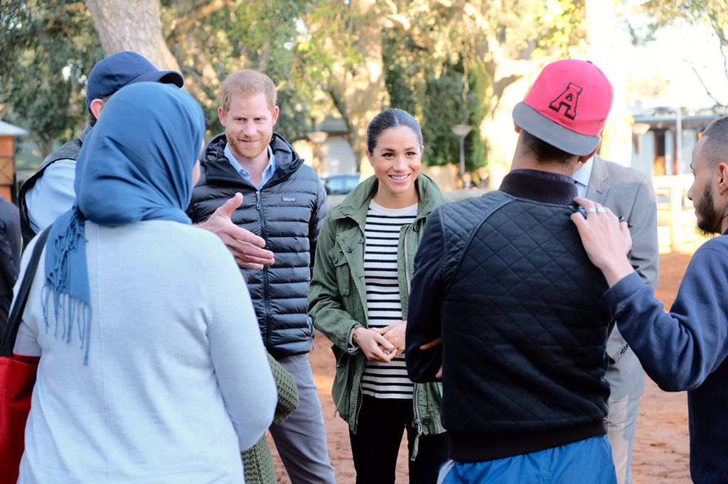 Meghan Markle i książę Harry w Maroko