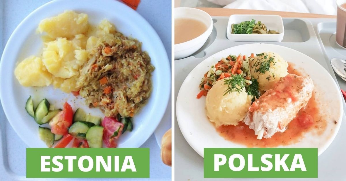 15 posiłków prosto ze szpitali na całym świecie. Nie wszędzie karmią tak źle!