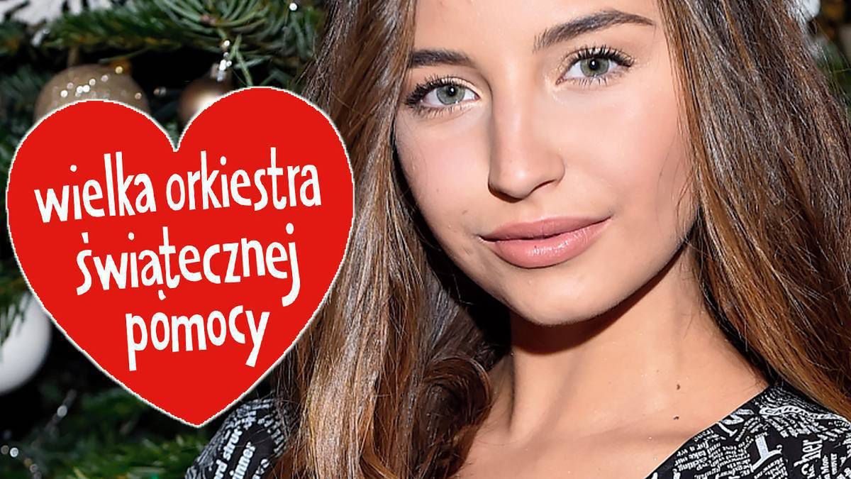 Julia Wieniawa wspiera WOŚP