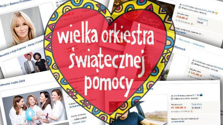 Rzeczy od serca - Aukcje WOŚP 2018 na Allegro