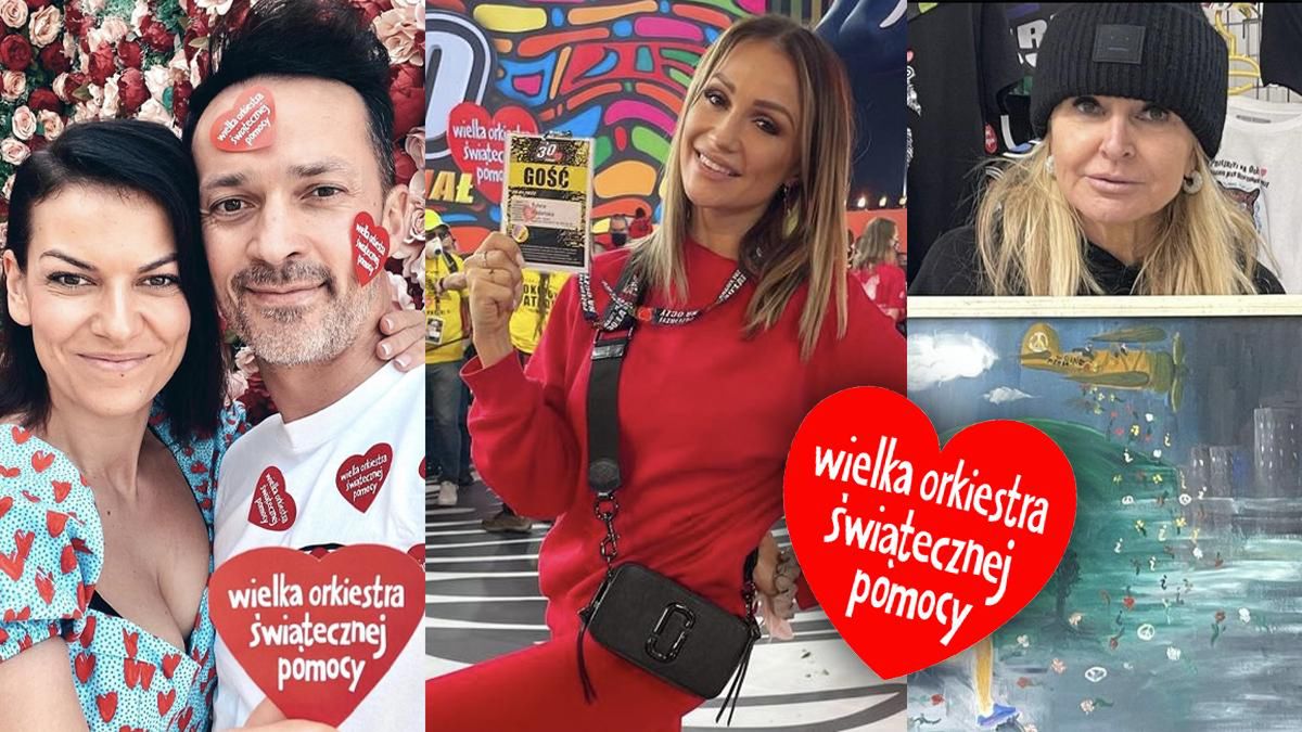 Gwiazdy wspierają WOŚP 2022: Monika Olejnik, Anna Dereszowska, Kuba Wojewódzki, Sylwia Madeńska...