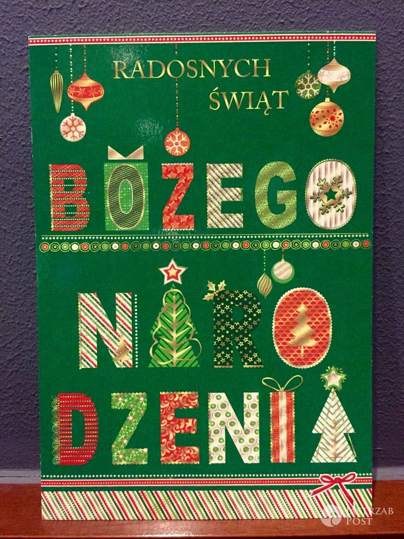 Kartka świąteczna od Rafała Maślaka dla Rafała Jonkisza