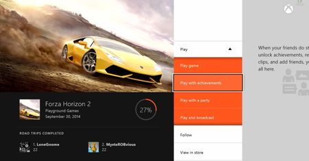 Game hubs to największa atrakcja lutowej aktualizacji Xboksa One