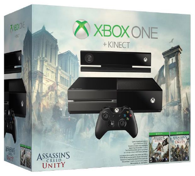 Microsoft zapowiedział zestawy składające się z Xboksa One i dwóch części Assassin's Creed