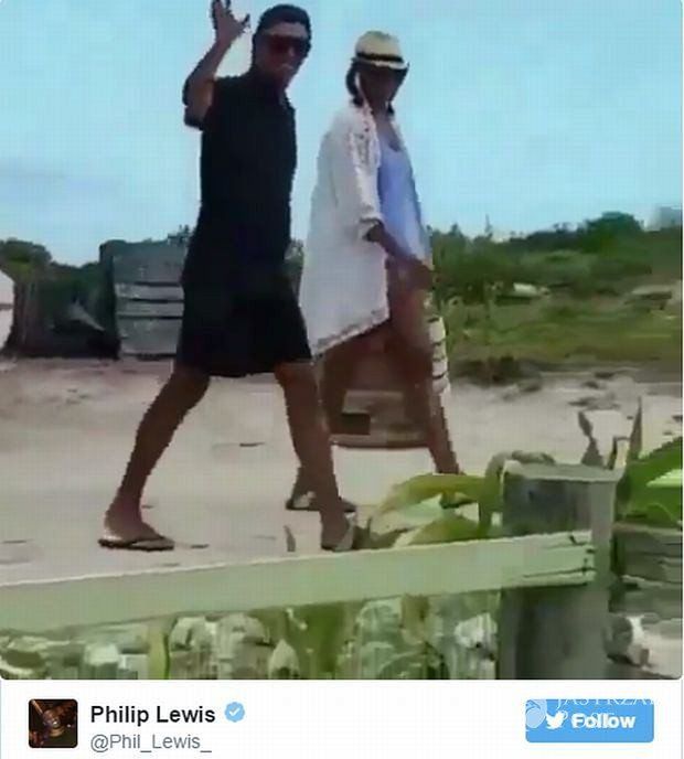 Barack Obama i Michelle Obama na wakacjach