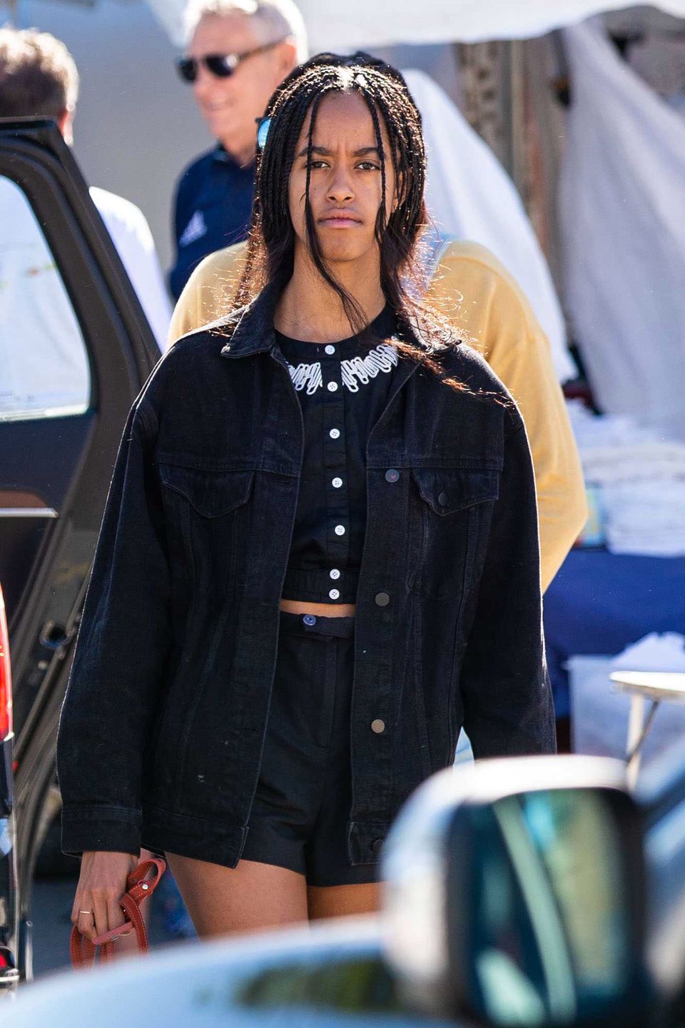 Malia Obama na zakupach