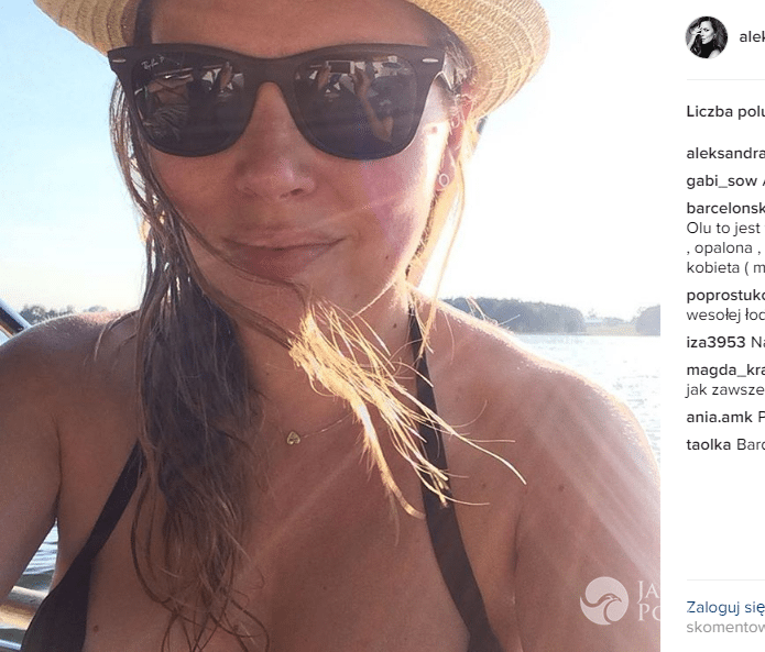 Ola Kwaśniewska w bikini