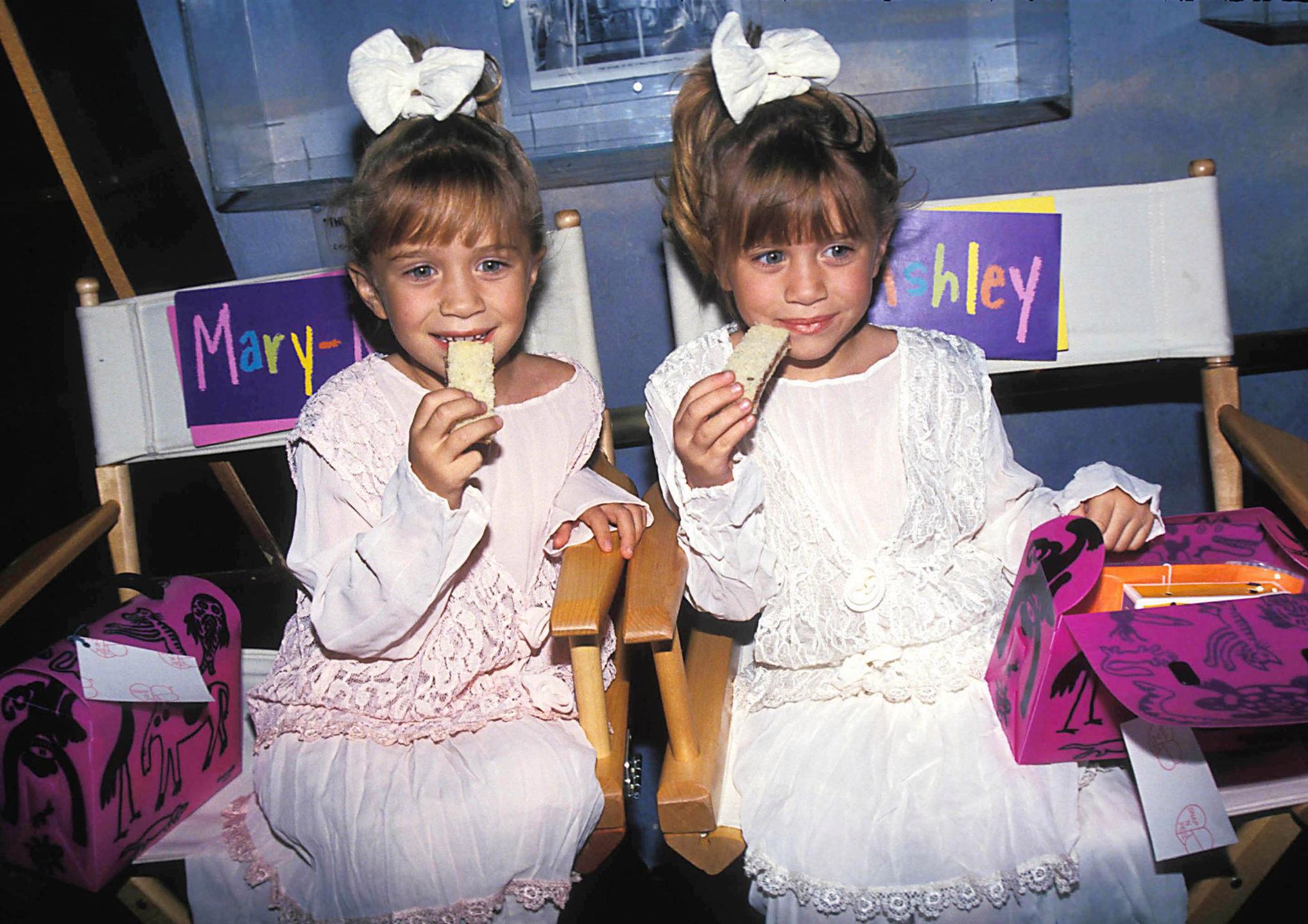 Mary Kate i Ashley Olsen w 1993 roku