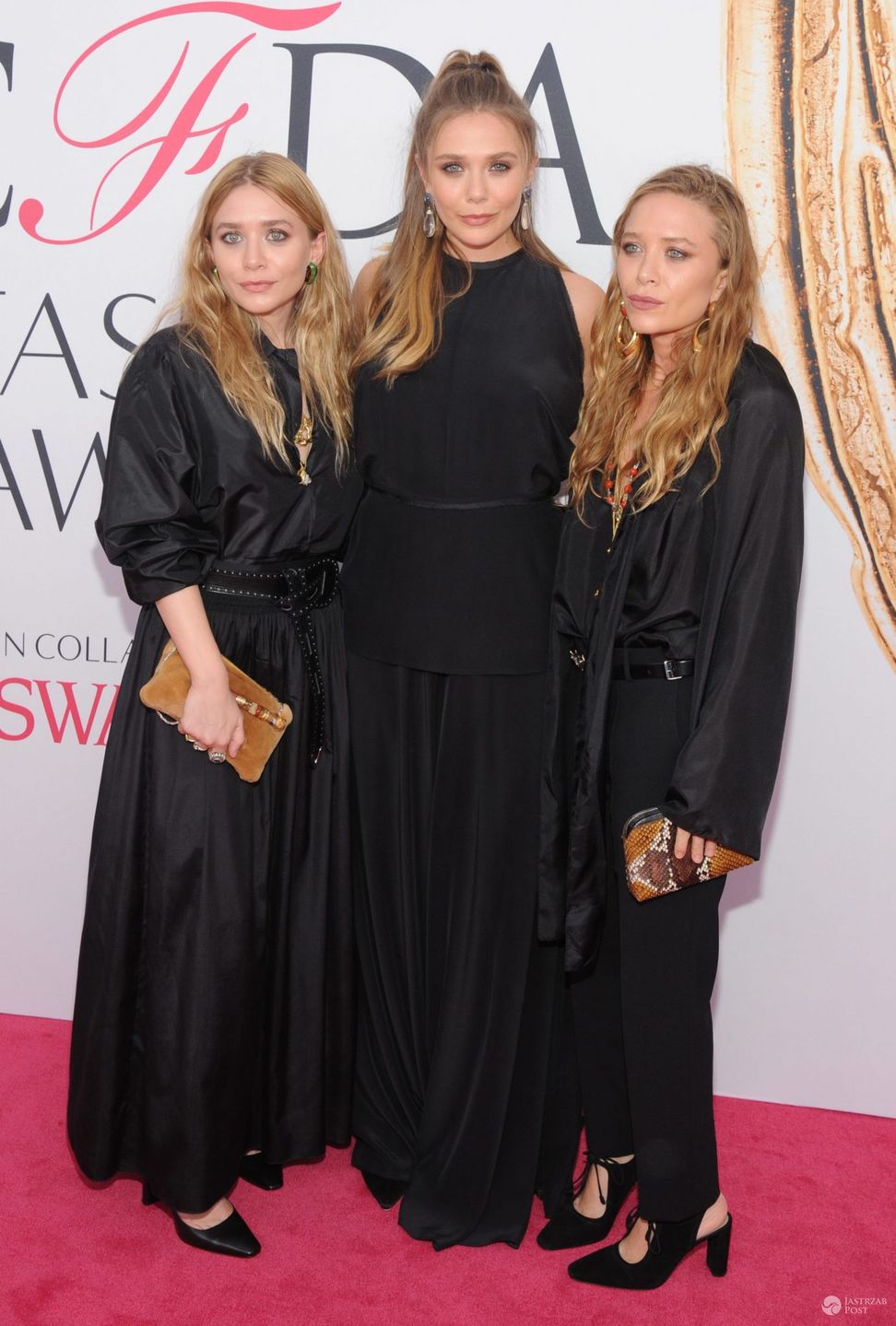 Mary Kate Olsen, Elizabeth Olsen, Ashley Olsen, CFDA Fashion Awards 2016 (fot. ONS)