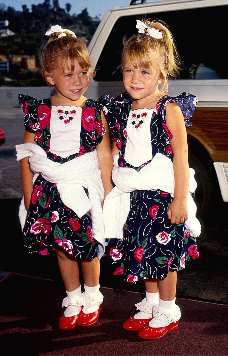 Mary Kate i Ashley Olsen w 1991 roku
