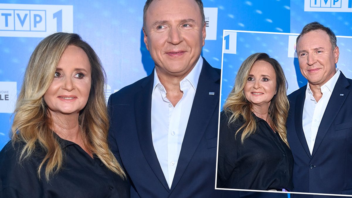 Elegancka od stóp do głów Joanna Kurska u boku męża w Opolu. Niby skromnie, ale ubrania i dodatki z najwy�ższych półek