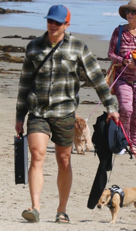 Katy Perry z rodziną na plaży