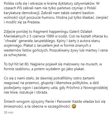 Krzysztof Skiba dworuje z Jarosława Kaczyńskiego
