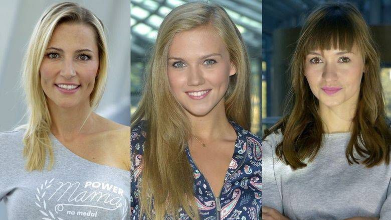 Sylwia Gruchałą, Agnieszka Kaczorowska i Joanna Osyda