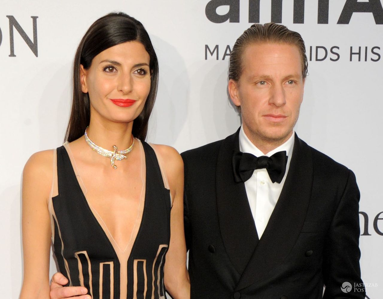 Giovanna Battaglia i jej mąż Oscar Englebert (fot. ONS)