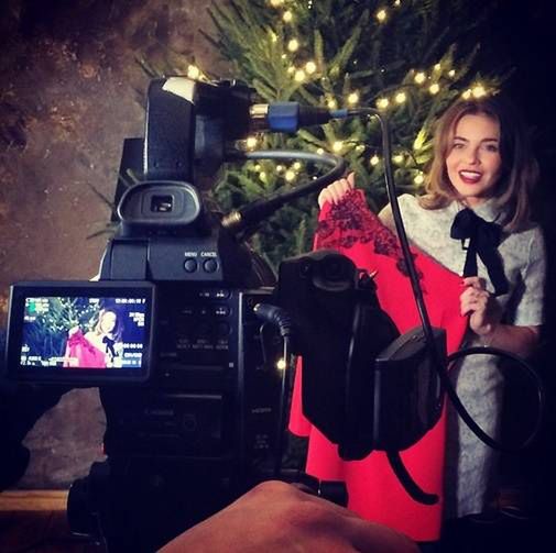 Edyta nagrywa spot dla WOŚP
Fotografia: Instagram.com