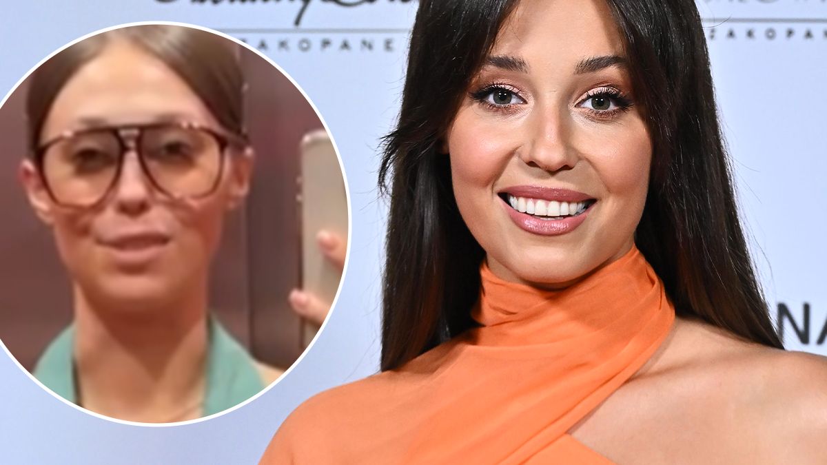 Izabella Krzan pokazała się z takim dekoltem, że klękajcie narody. Taki styl to u niej rzadkoś�ć