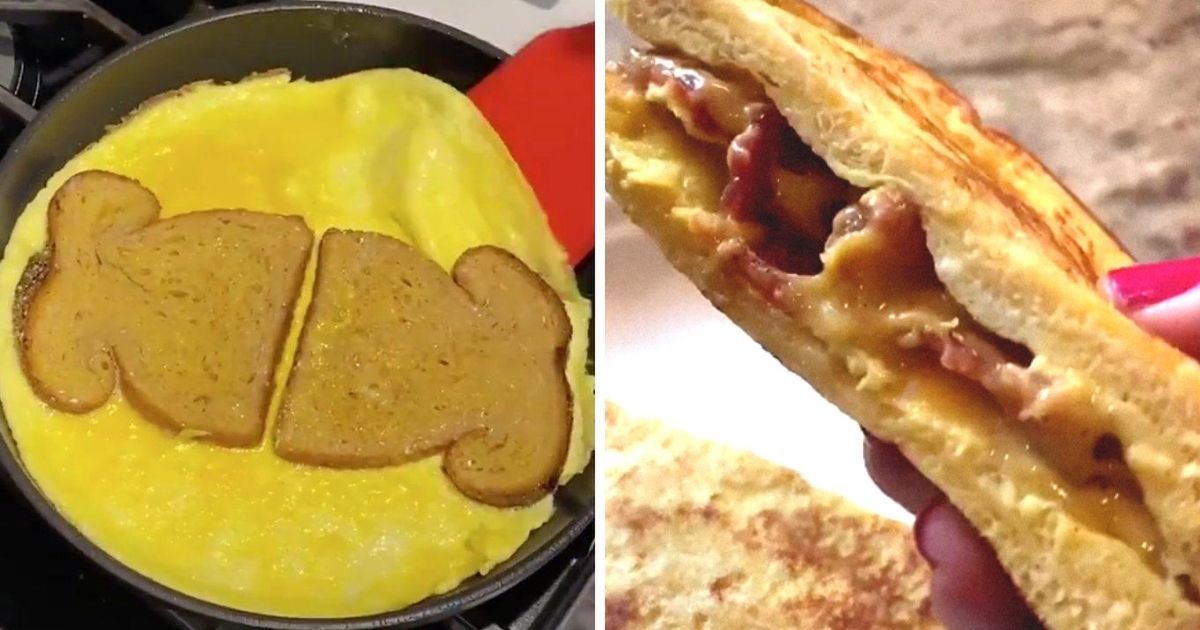 Ten przepis na śniadaniową kanapkę z jajkiem obejrzano 1 mln razy w 24h!