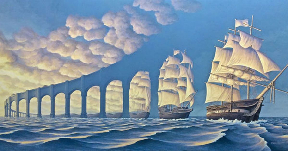 10 optical illusion paintings that will make you look twice!
