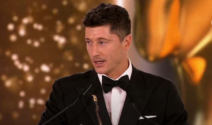 Robert Lewandowski na Gali Mistrzów Sportu 2022