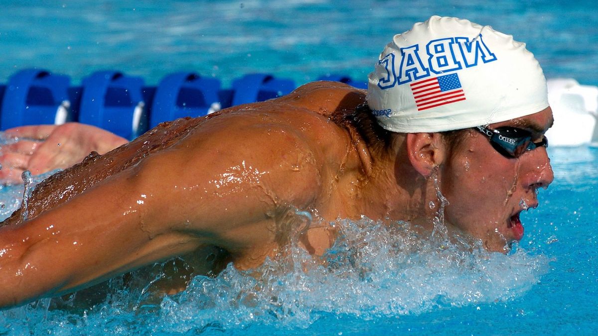 Michael Phelps stawia bańki