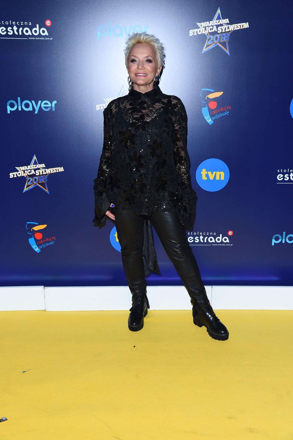 Małgorzata Ostrowska  -  Sylwester 2018 TVN, Warszawa
